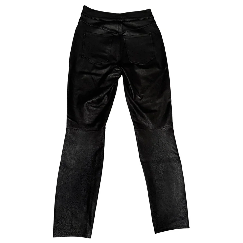 Spanx ll Ankle Skinny Pants Luxe Black Women's Size XS Petite